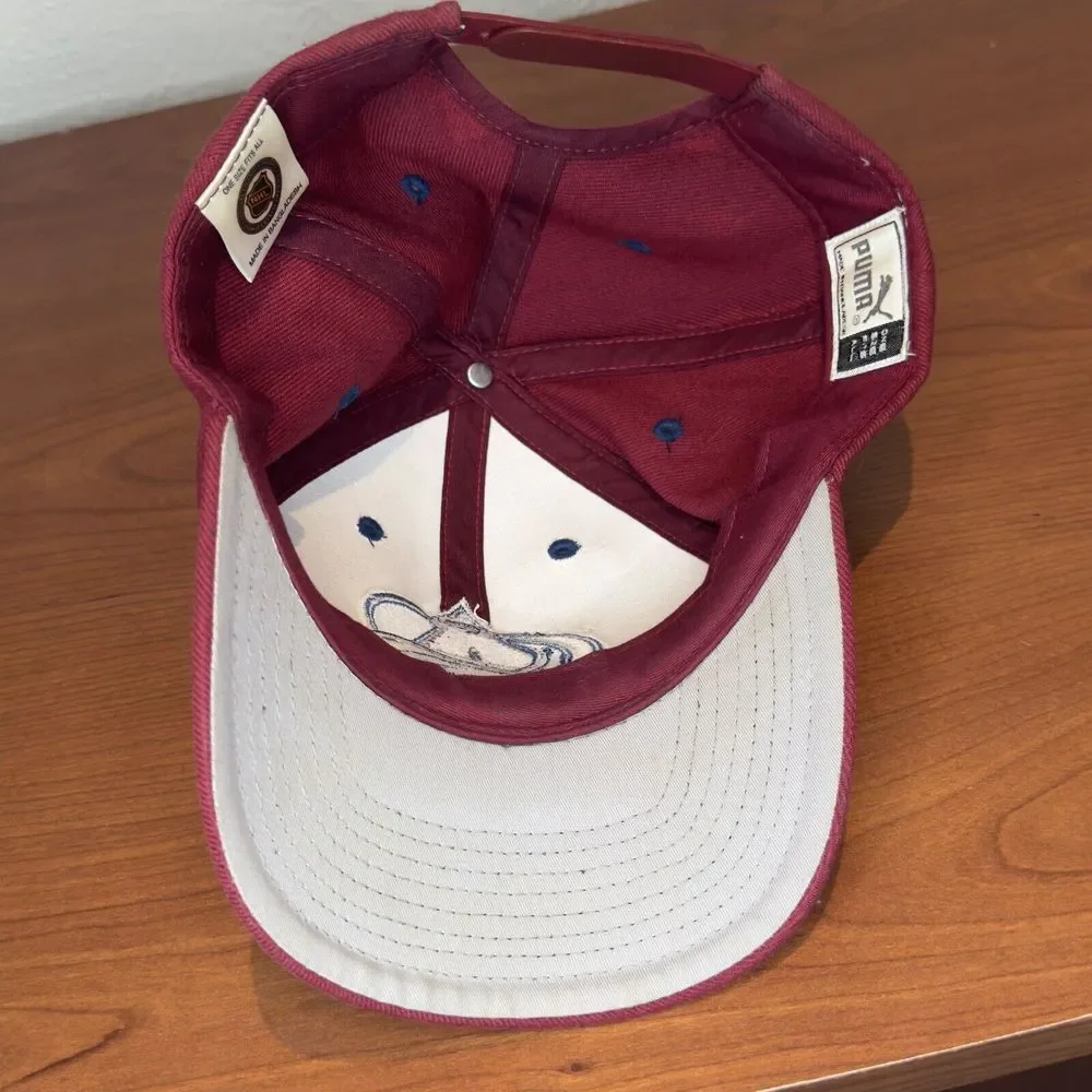 Colorado Avalanche Hat Cap‎ Snapback Red One Size Zephyr Wool Blend NHL Puma